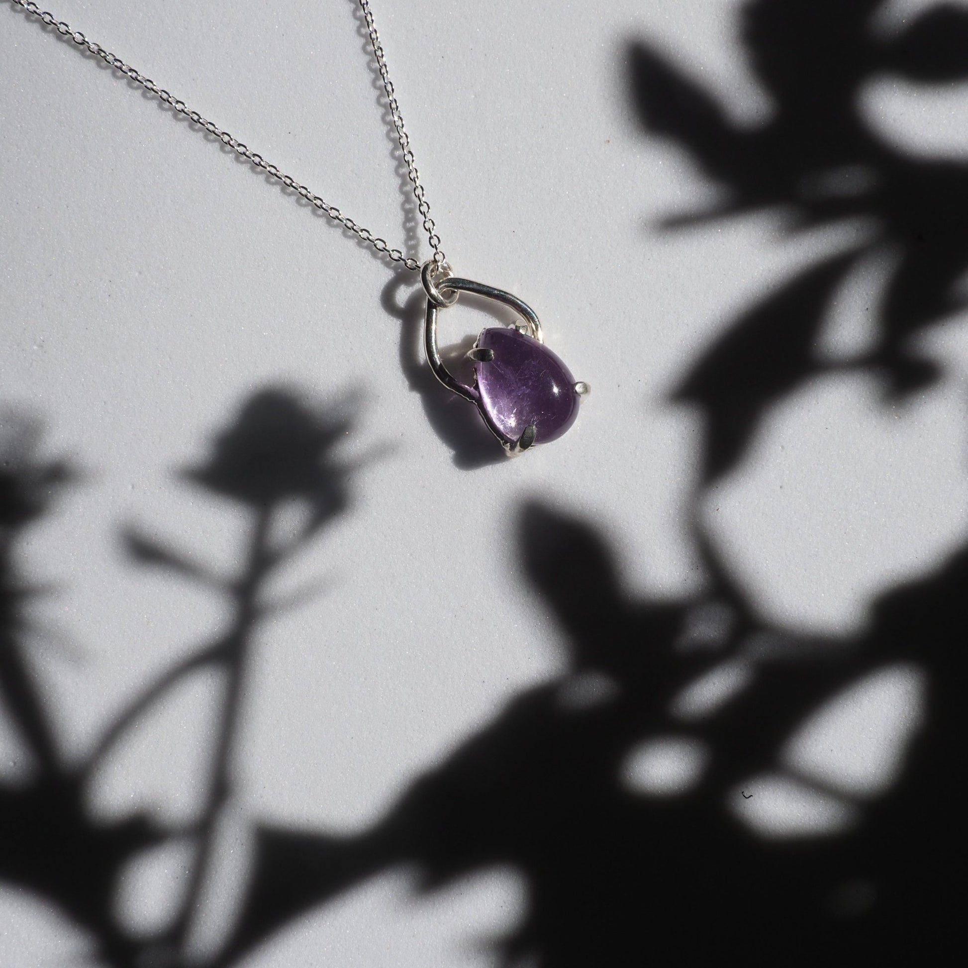 Candy Amethyst Necklace - Mettle by Abby