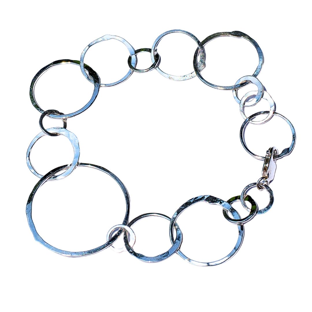 Silver Orbit Bracelet