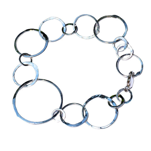 Silver Orbit Bracelet