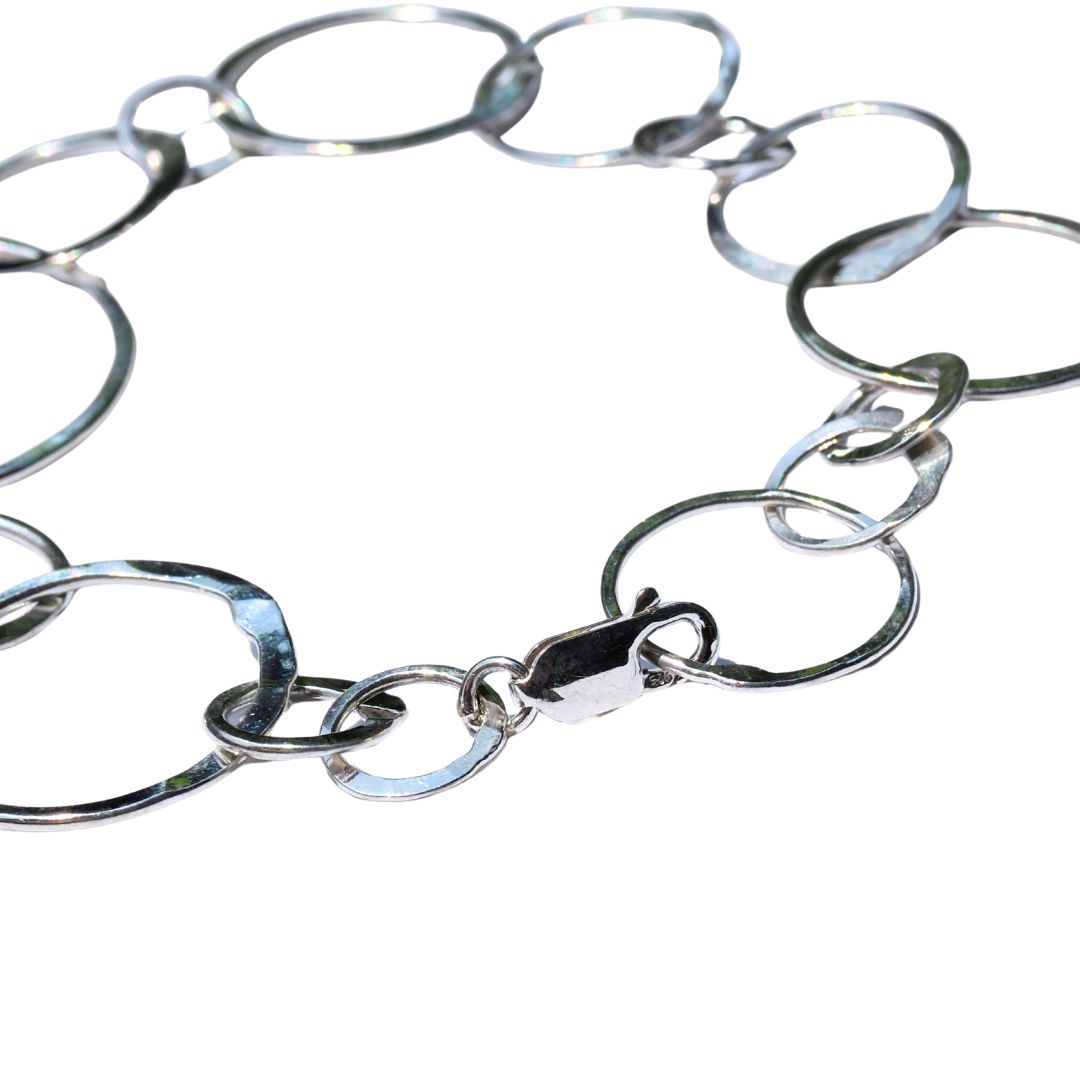 Silver Orbit Bracelet