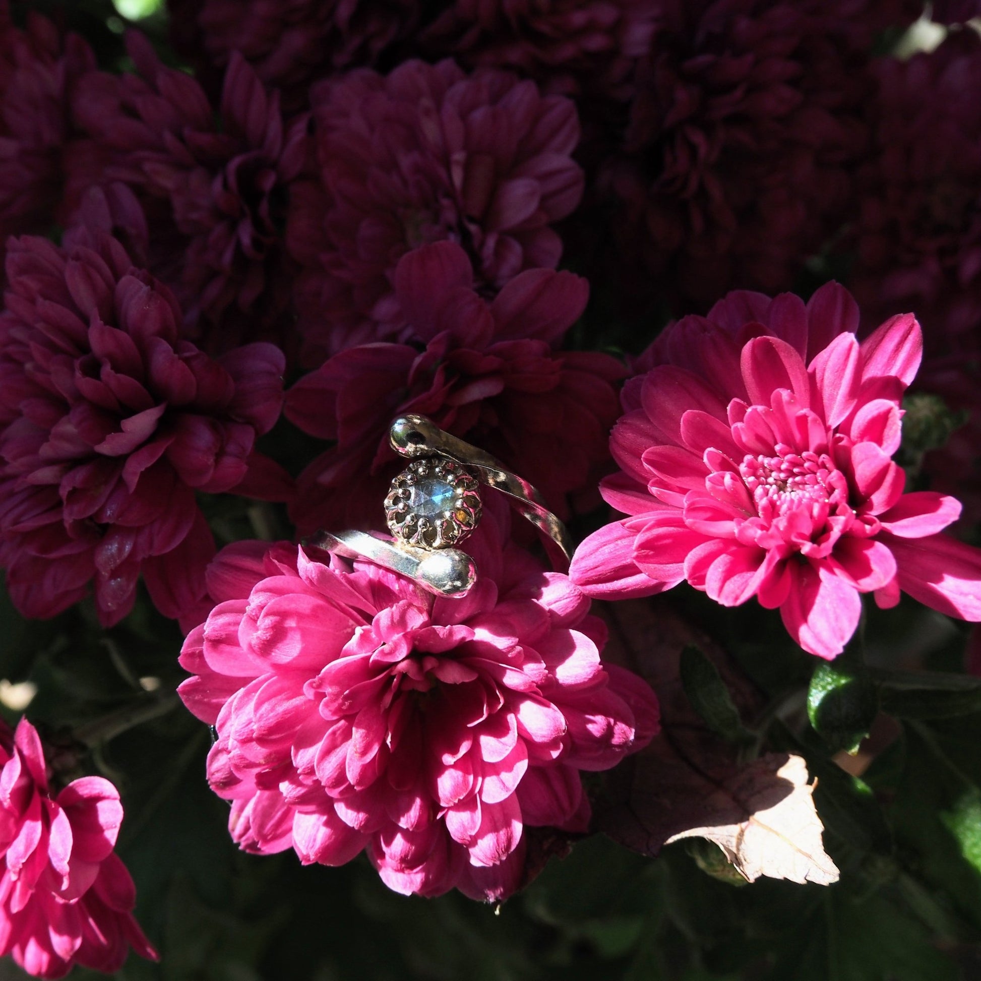Labradorite Twist Ring - Mettle by Abby