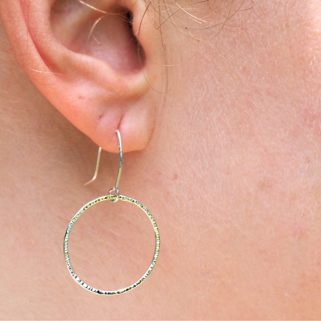 Lighcatcher Earrings in Silver