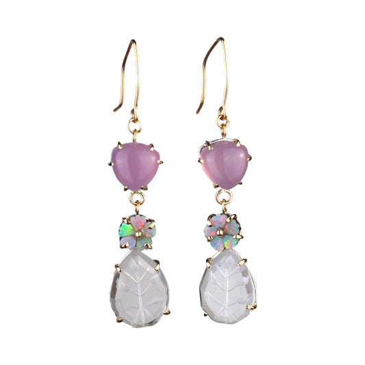 14k Opal Garden Earrings