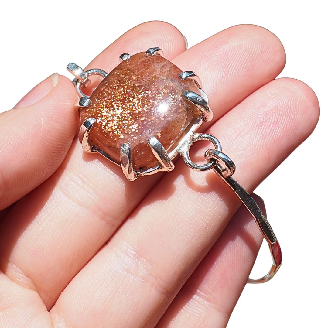 Sunstone Hook Bracelet