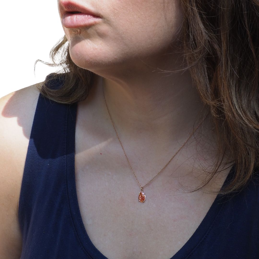 14k Firelight Necklace