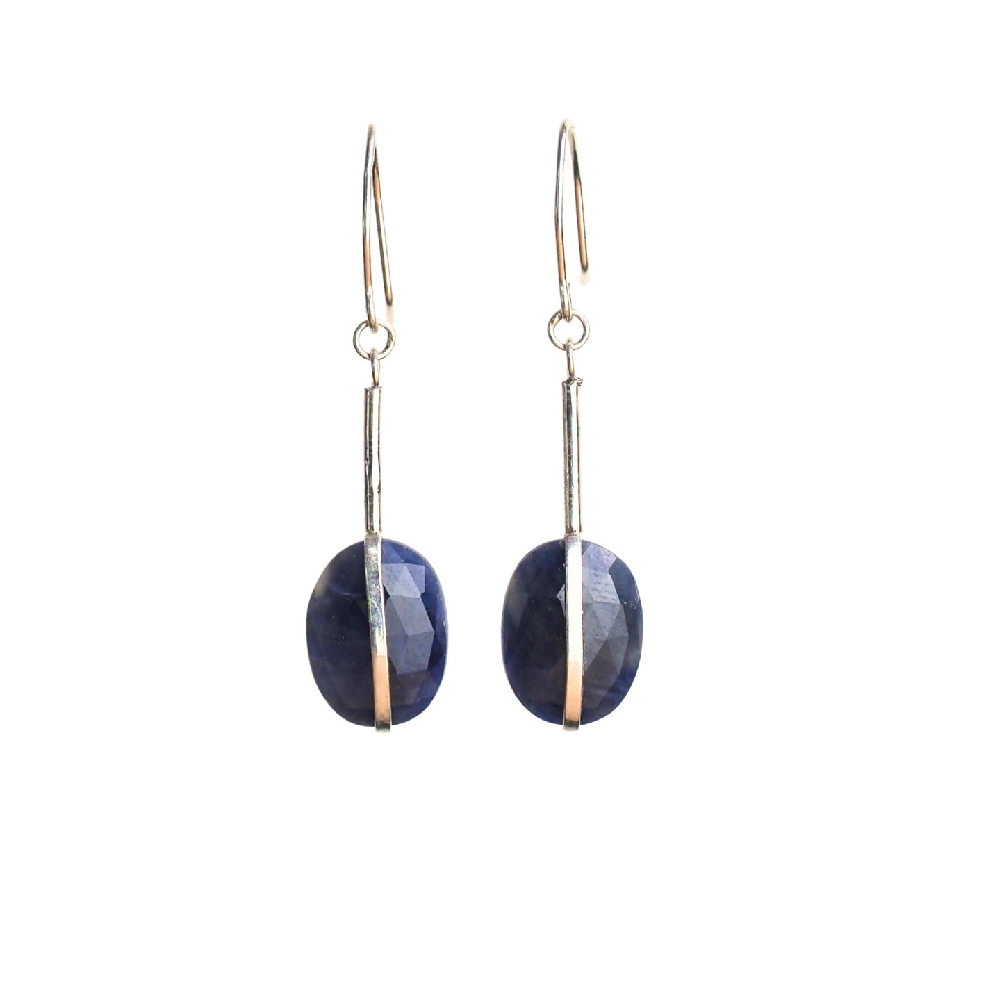 Belted Sapphire Earrings