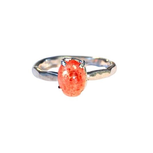Petite Sunstone Ring