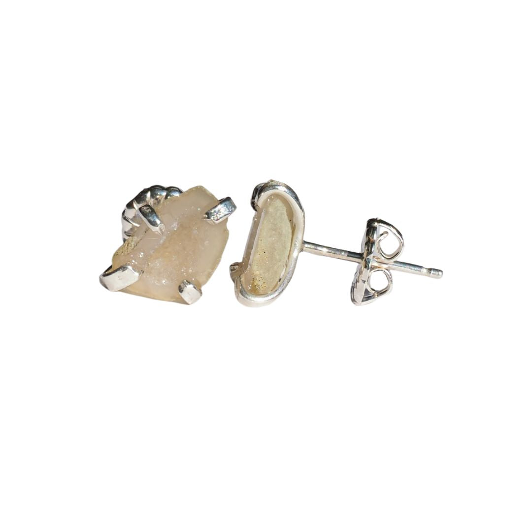 Tiny Geode Studs