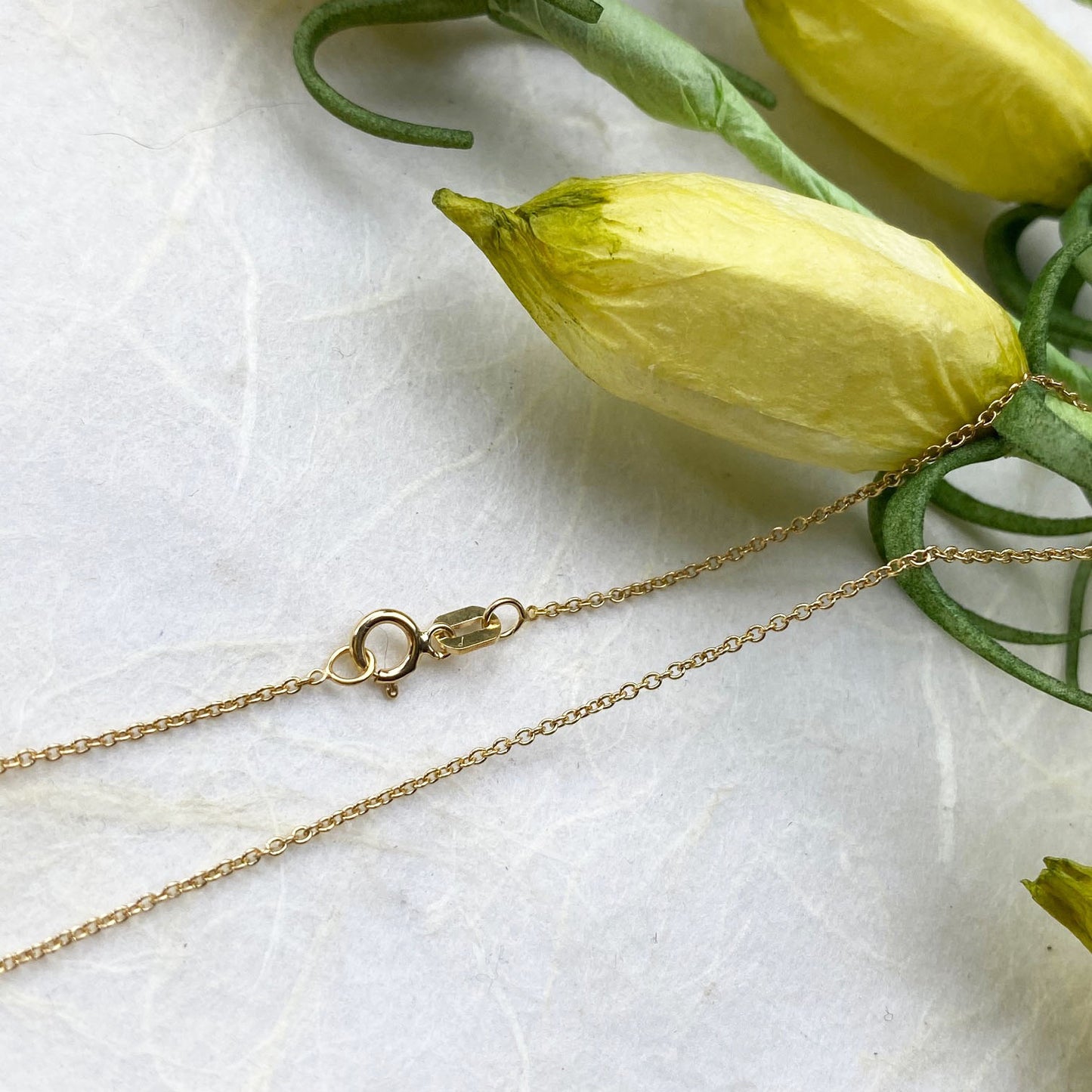 14k Yellow Gold Dainty Chain