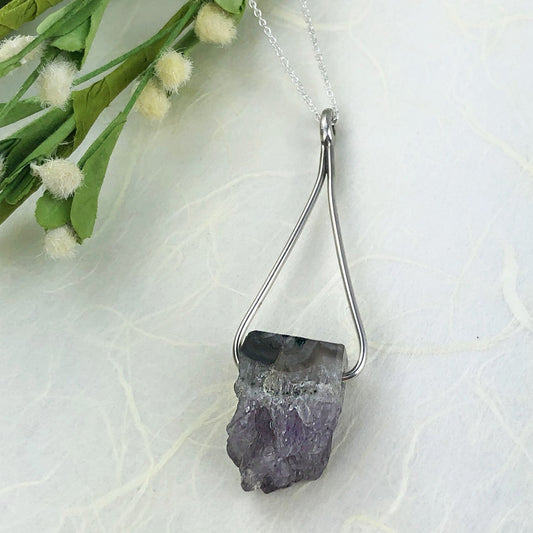 Amethyst Glacier Necklace - Mettle by Abby