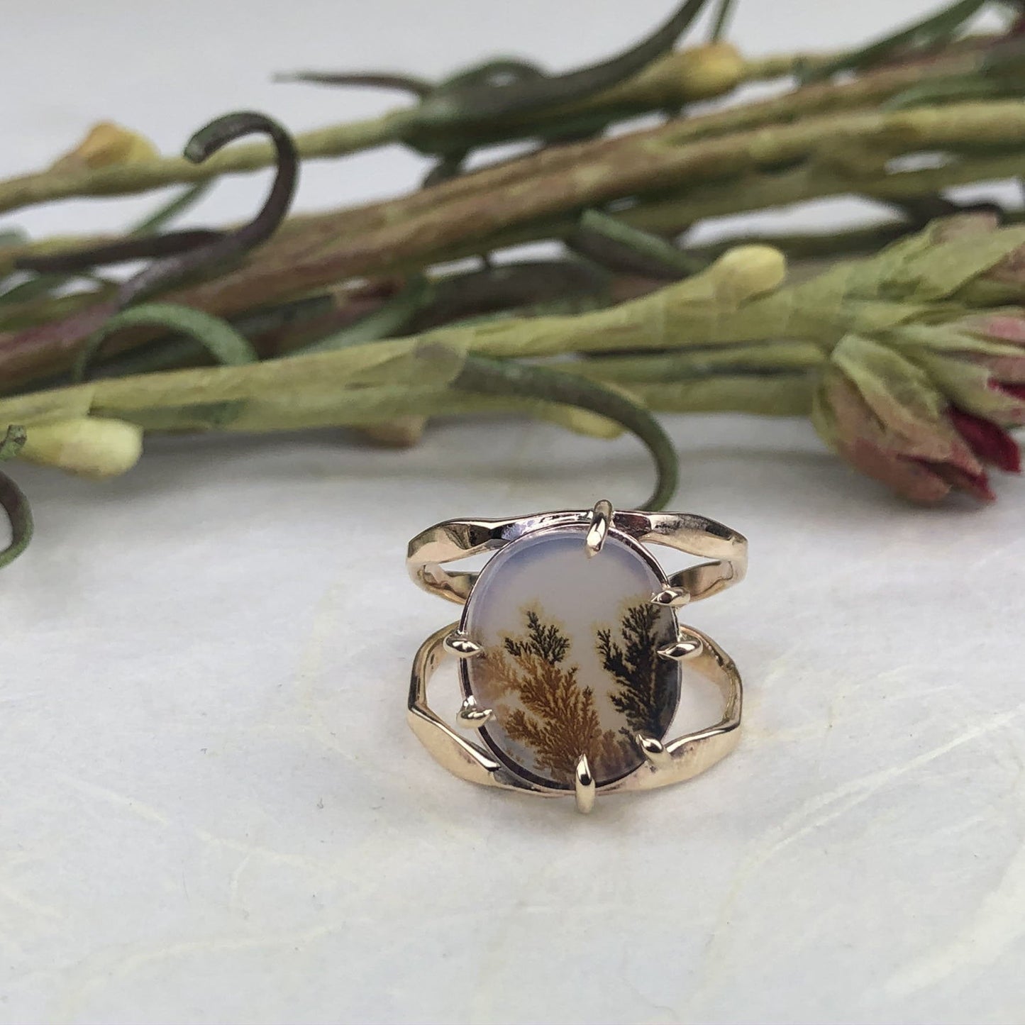 14K Autumn Echo Ring - Mettle by Abby