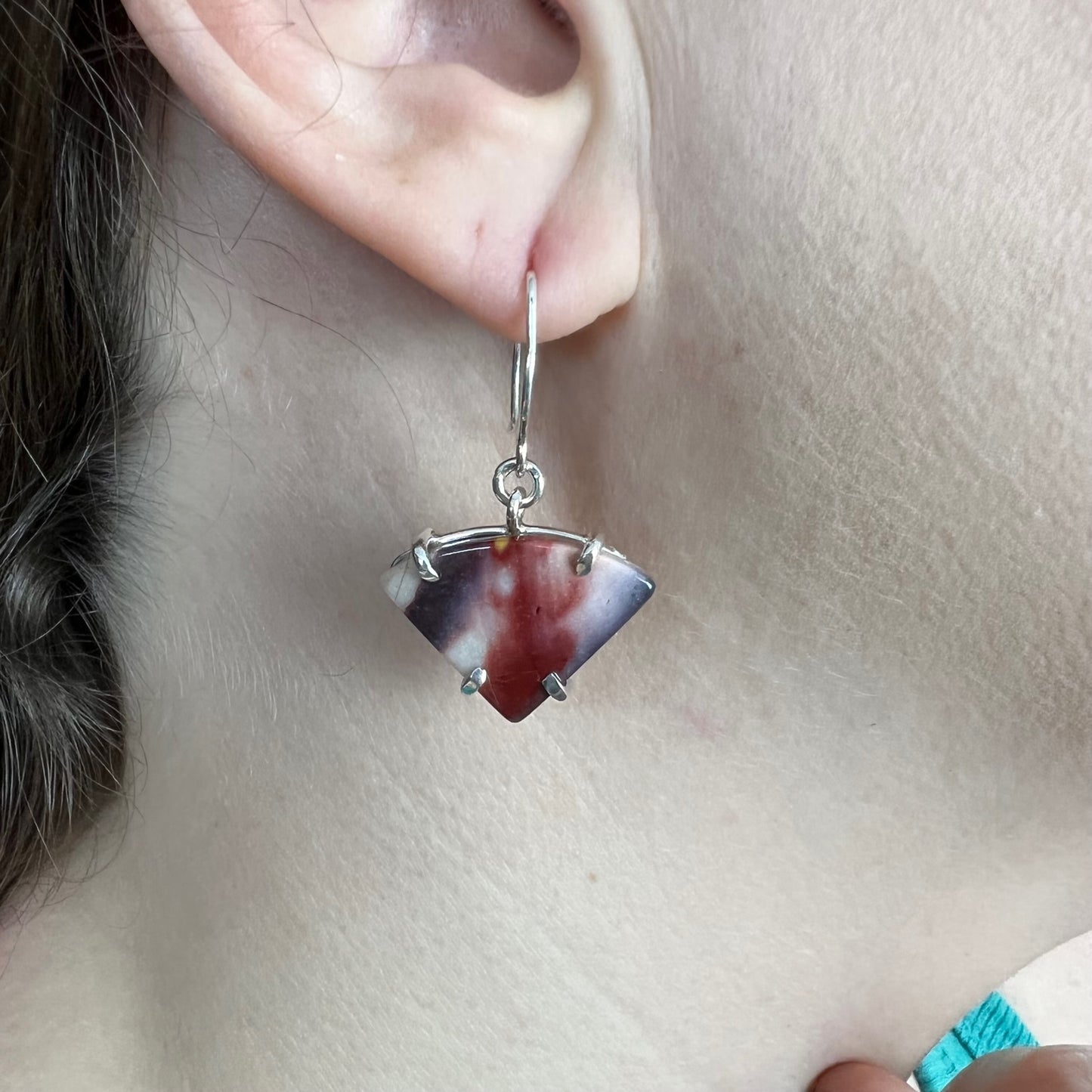 Asymmetrical Confession Earrings