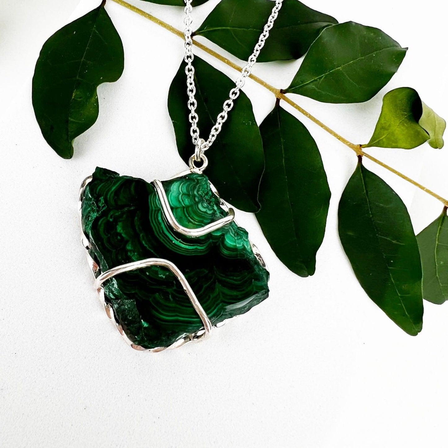 Malachite Winds Necklace