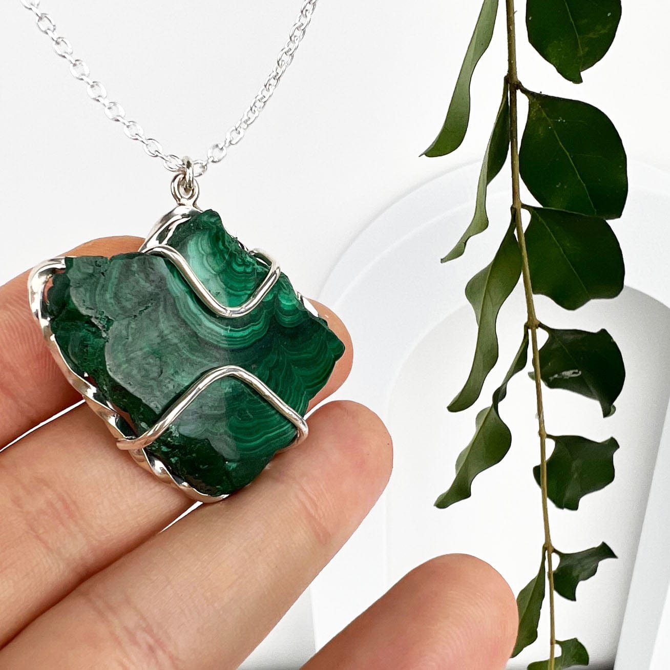 Malachite Winds Necklace