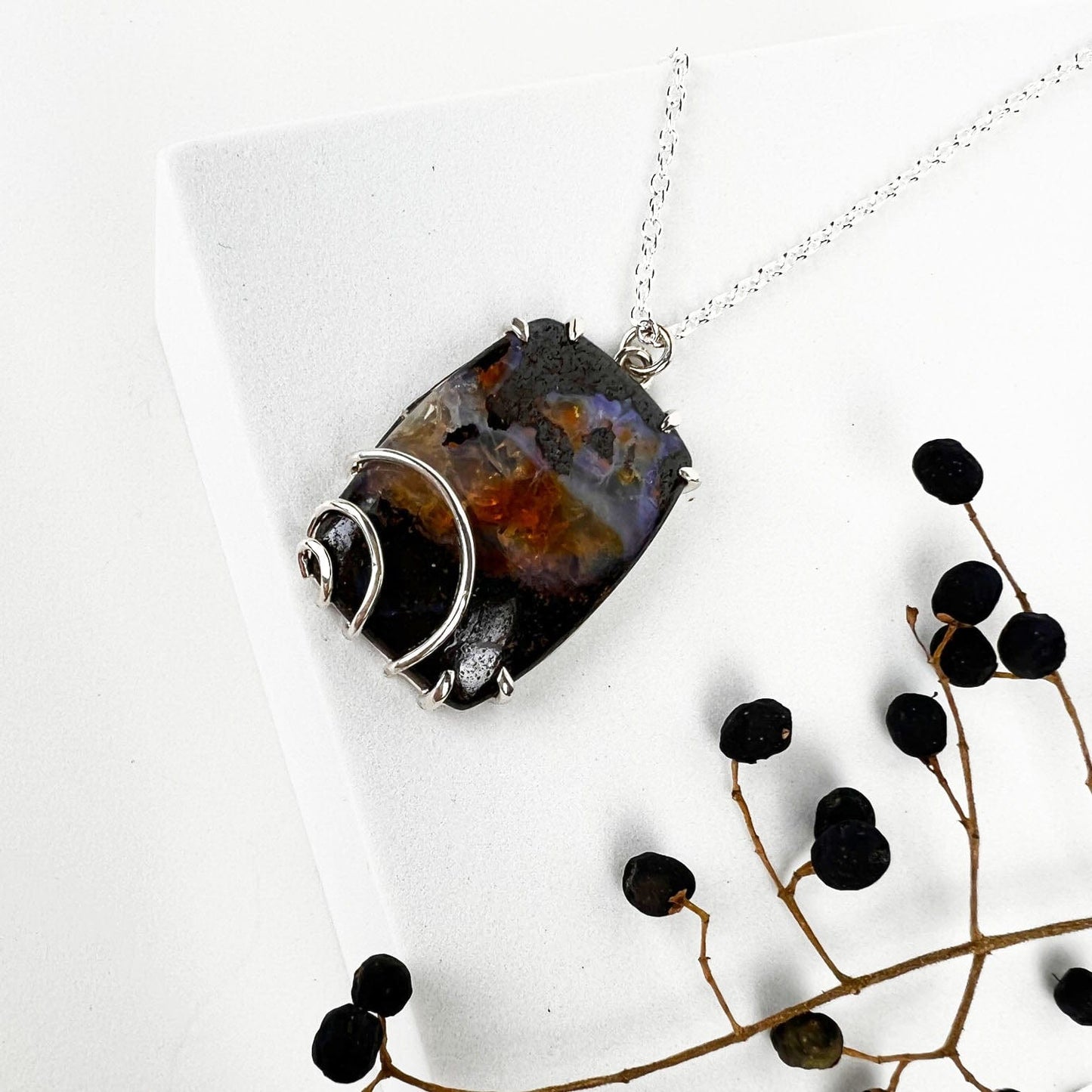 Opal Sonar Necklace