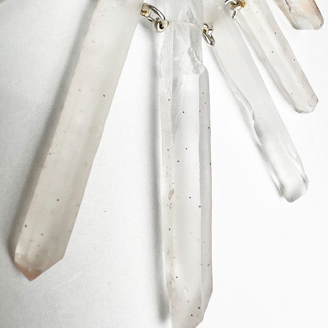 Quartz Crystal Statement Collar