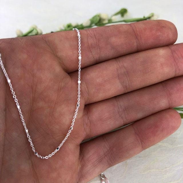 Silver Sparkle Chain - Mettle by Abby
