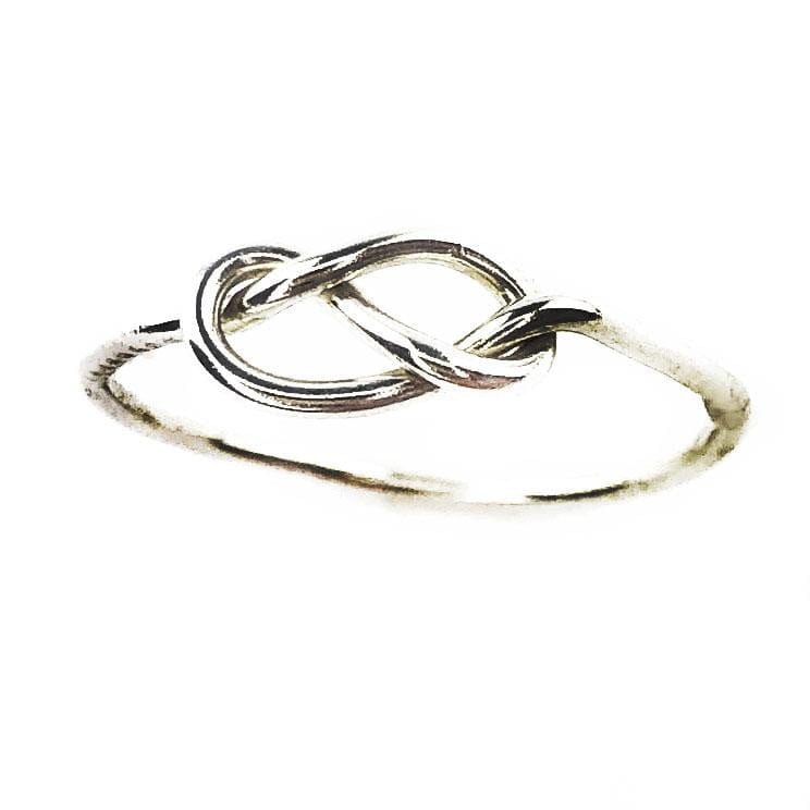 True Silver Knot Ring - Mettle by Abby
