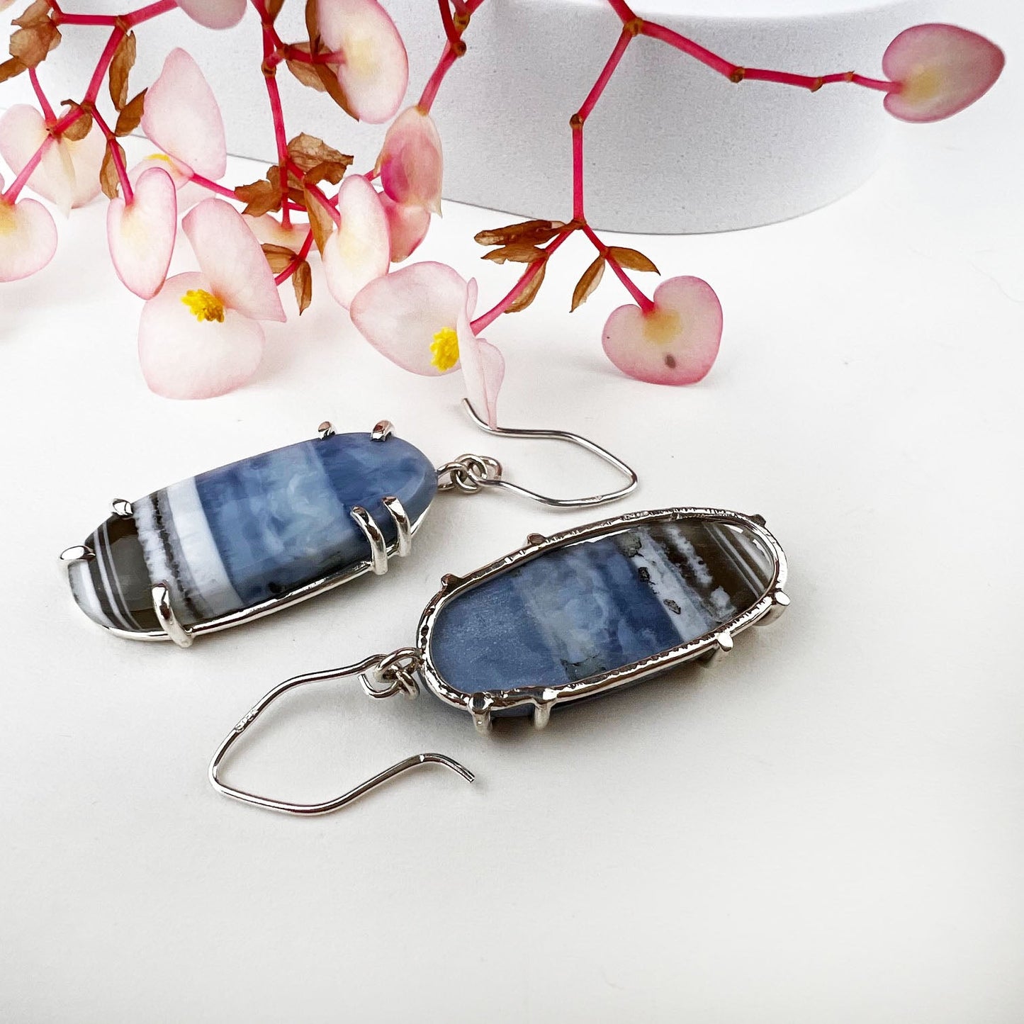 Blue Opal Waypoint Earrings - Mettle by Abby