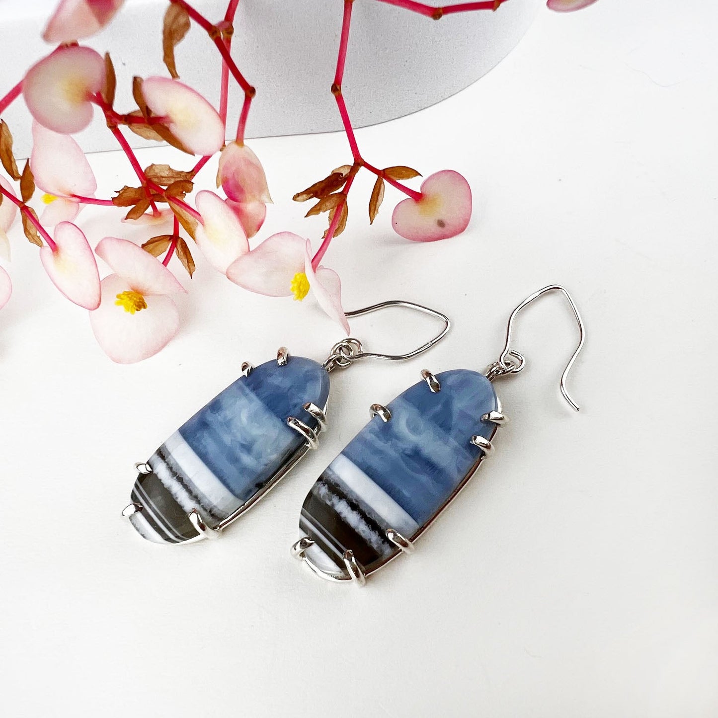 Blue Opal Waypoint Earrings - Mettle by Abby
