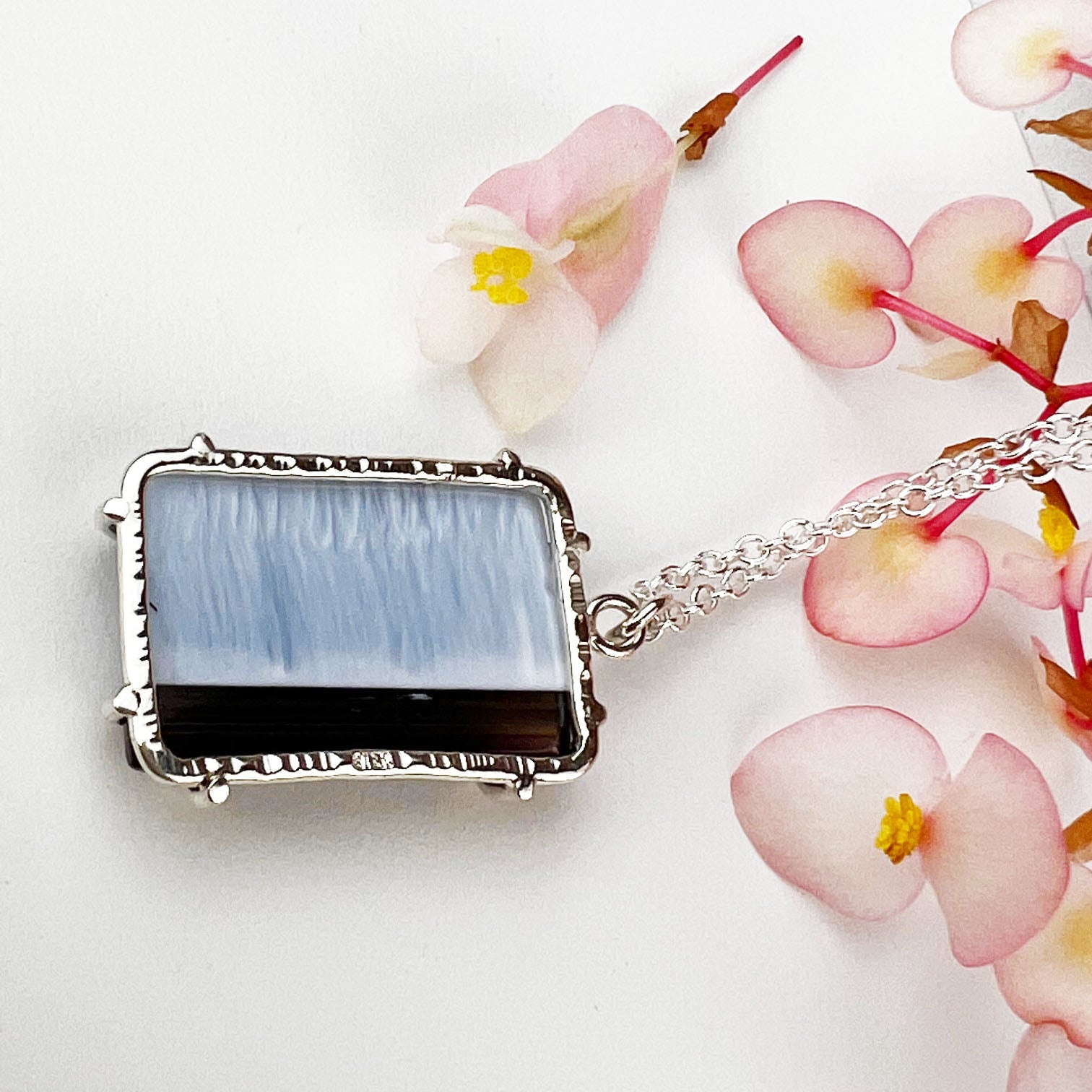 Blue Opal Waypoint Necklace - Mettle by Abby