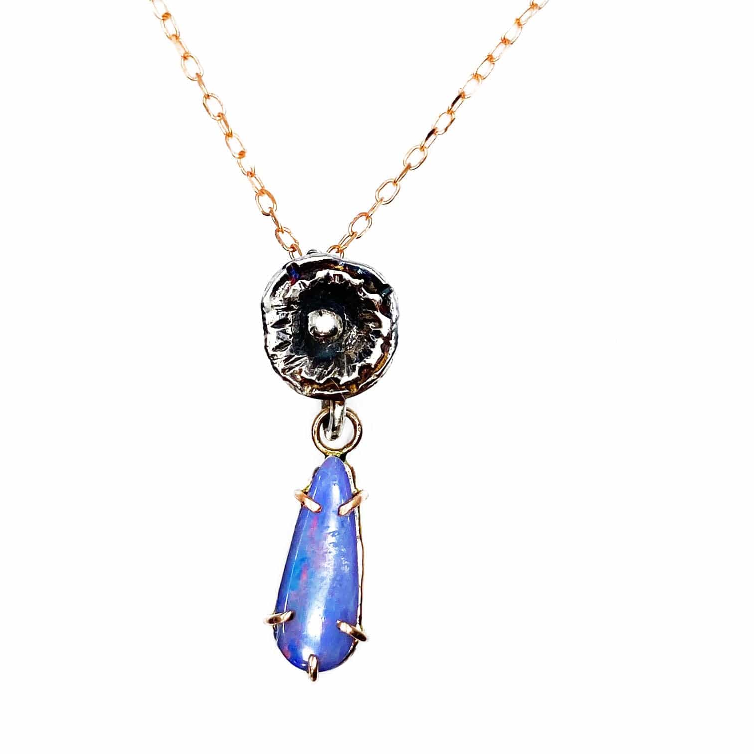 Opal Blossom Necklace - Mettle by Abby