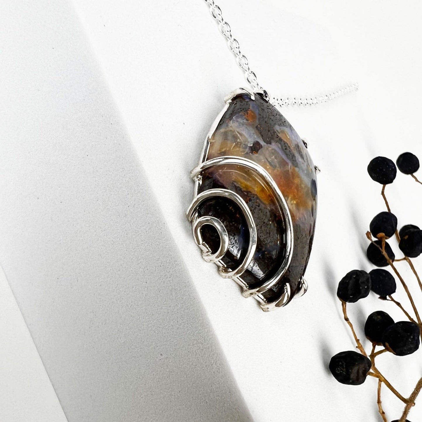 Opal Sonar Necklace - Mettle by Abby